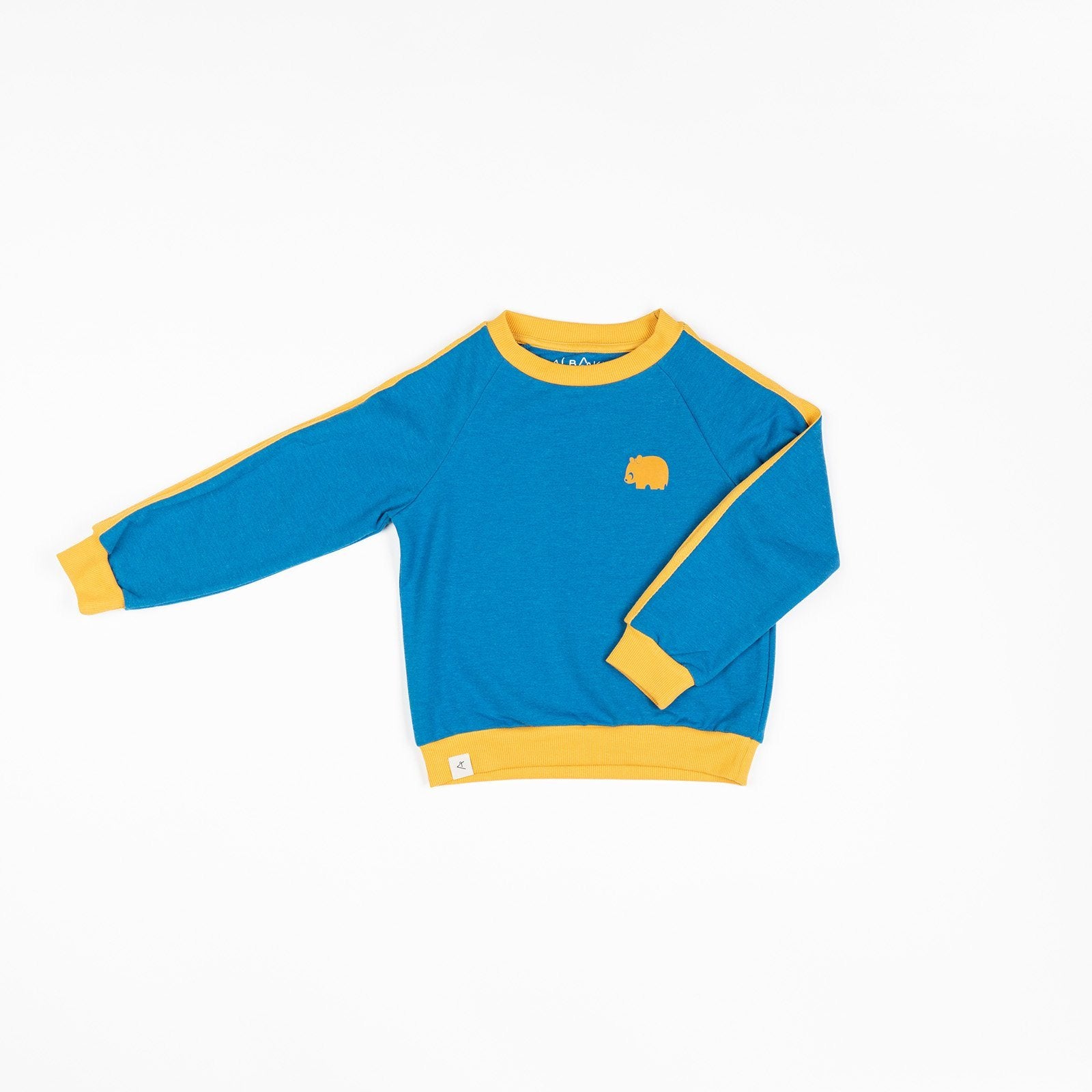 Haward sweat Mykonos blue AlbaBaby Tops Alba of Denmark