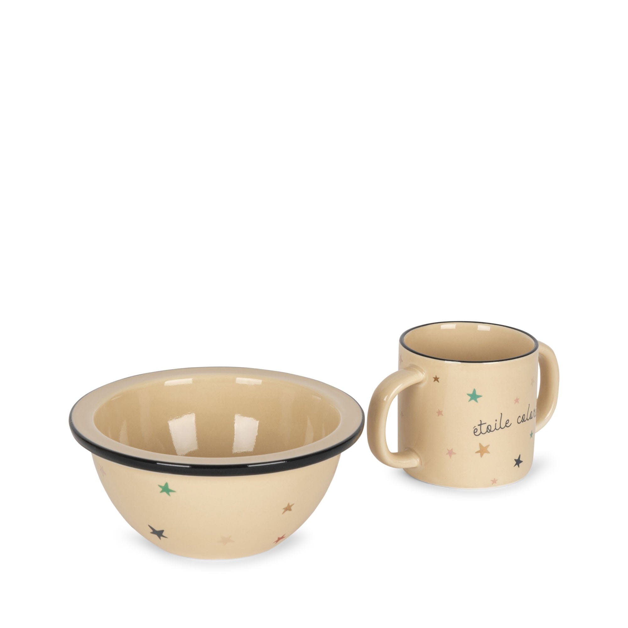 Copo e taça cerâmica etóile colorée Dinnerware Konges sløjd