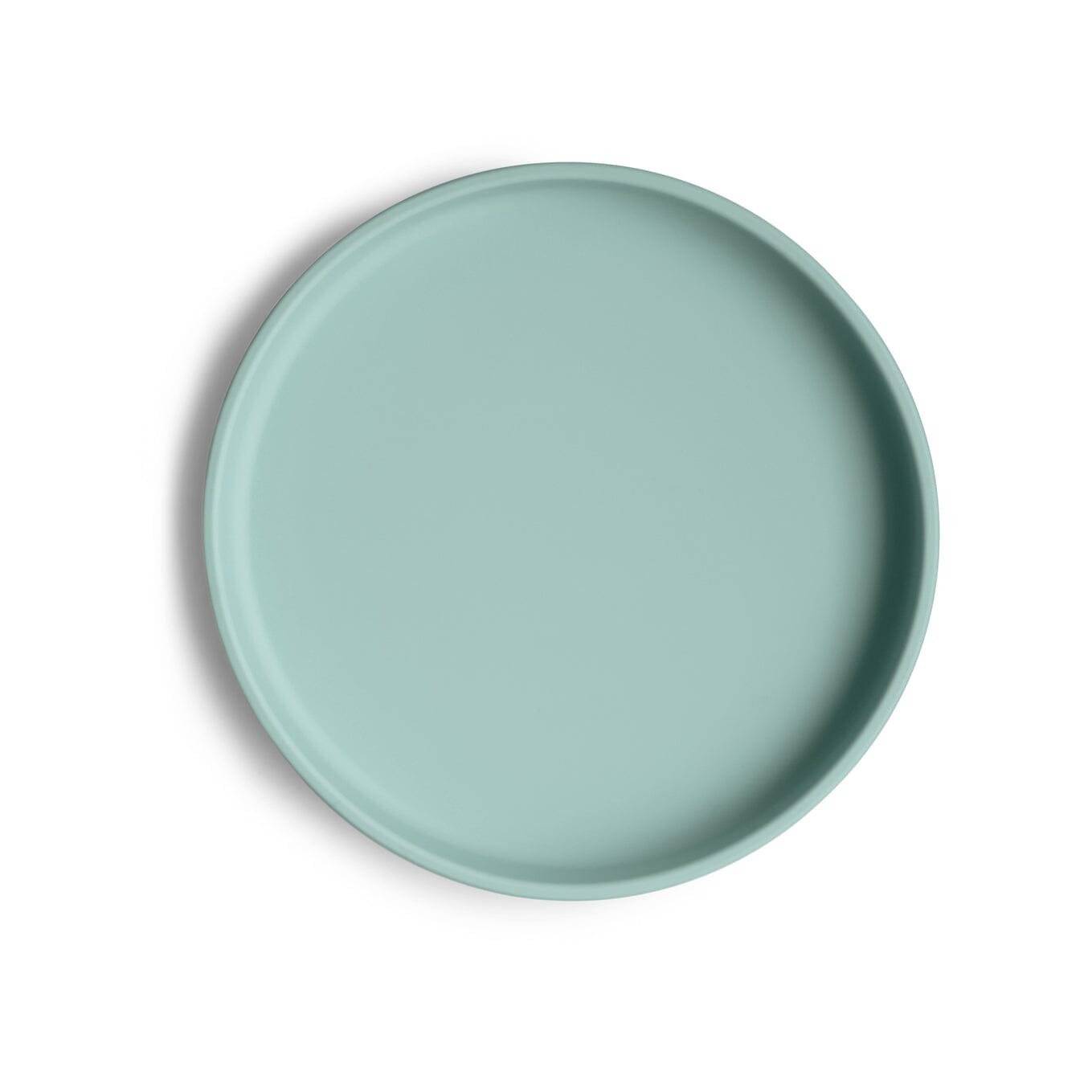 Prato clássico com ventosa cambridge blue meal mushie