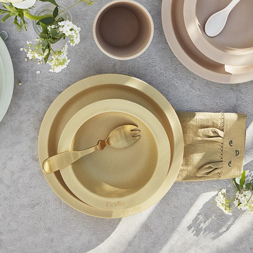 Cutlery set gold dinnerwear Elodie details