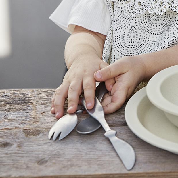Cutlery set antique silver dinnerwear Elodie details