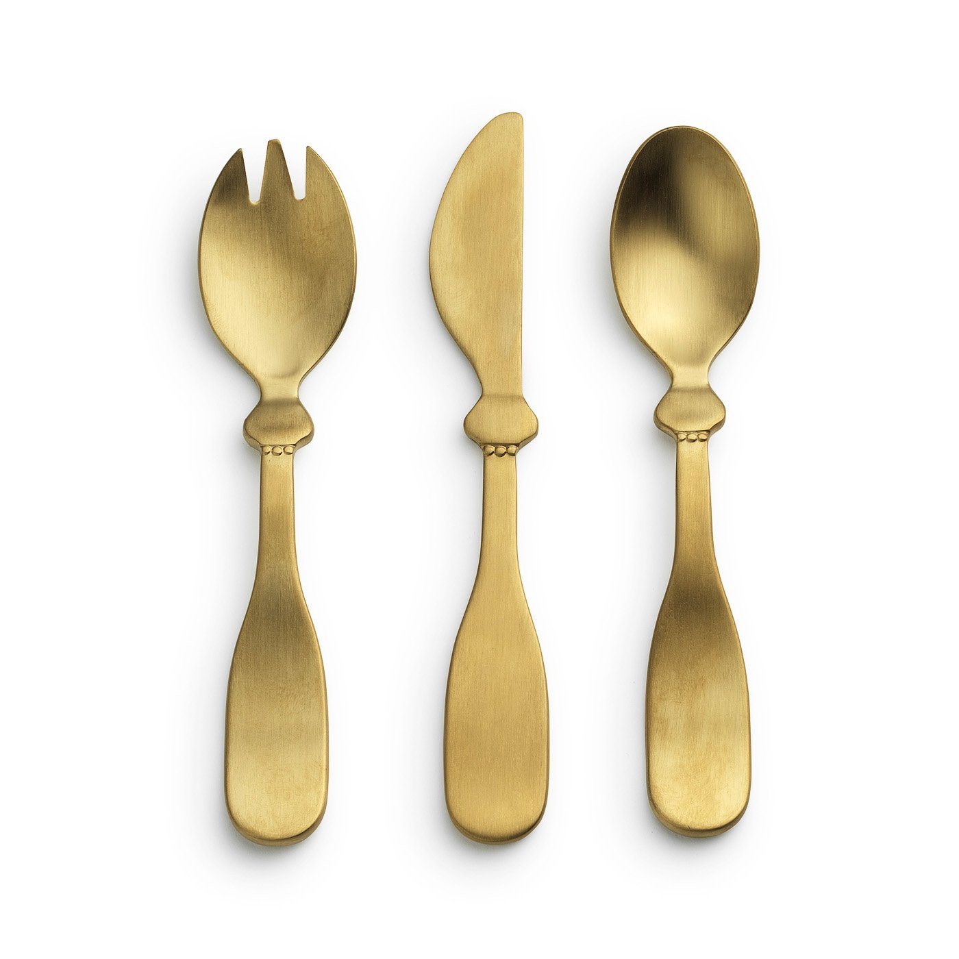 Cutlery set gold dinnerwear Elodie details