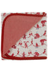 Circus blanket - red Blanket Pigeon Organics