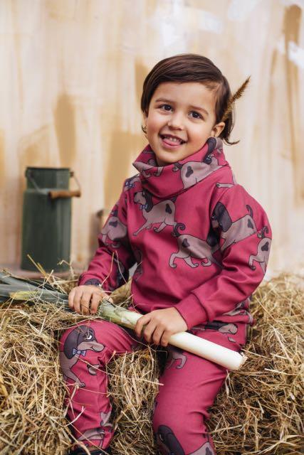 Doggie red leggings Dear Sophie Bottoms Dear Sophie