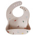 Silicone baby bib dinosaurs mushie bib mushie
