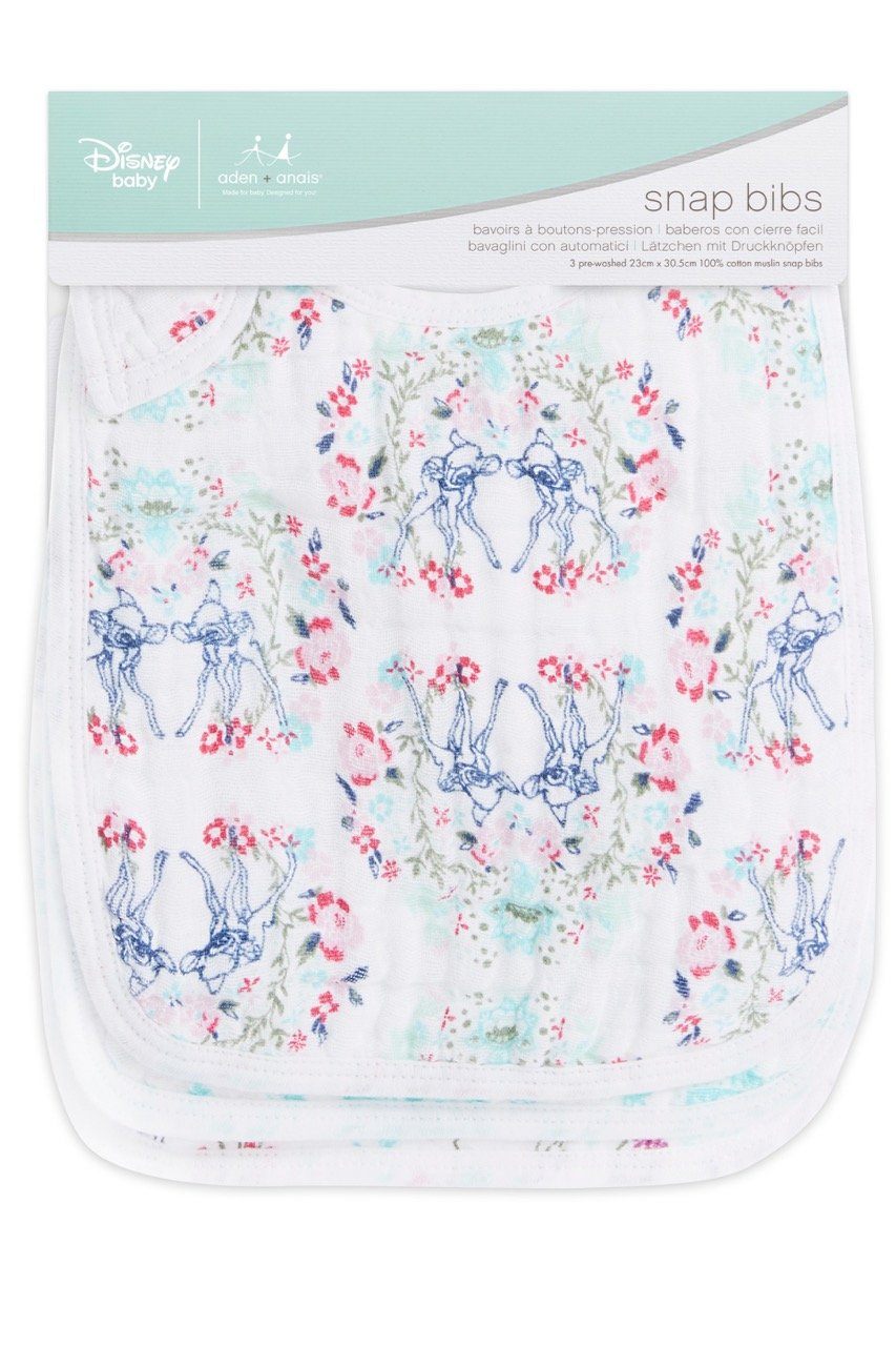 Snap bib Bambi - 3 pack Bib Aden + Anais