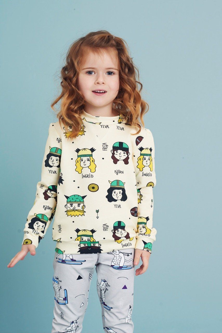 Sweatshirt vikings Raspberry Republic Tops Raspberry Republic