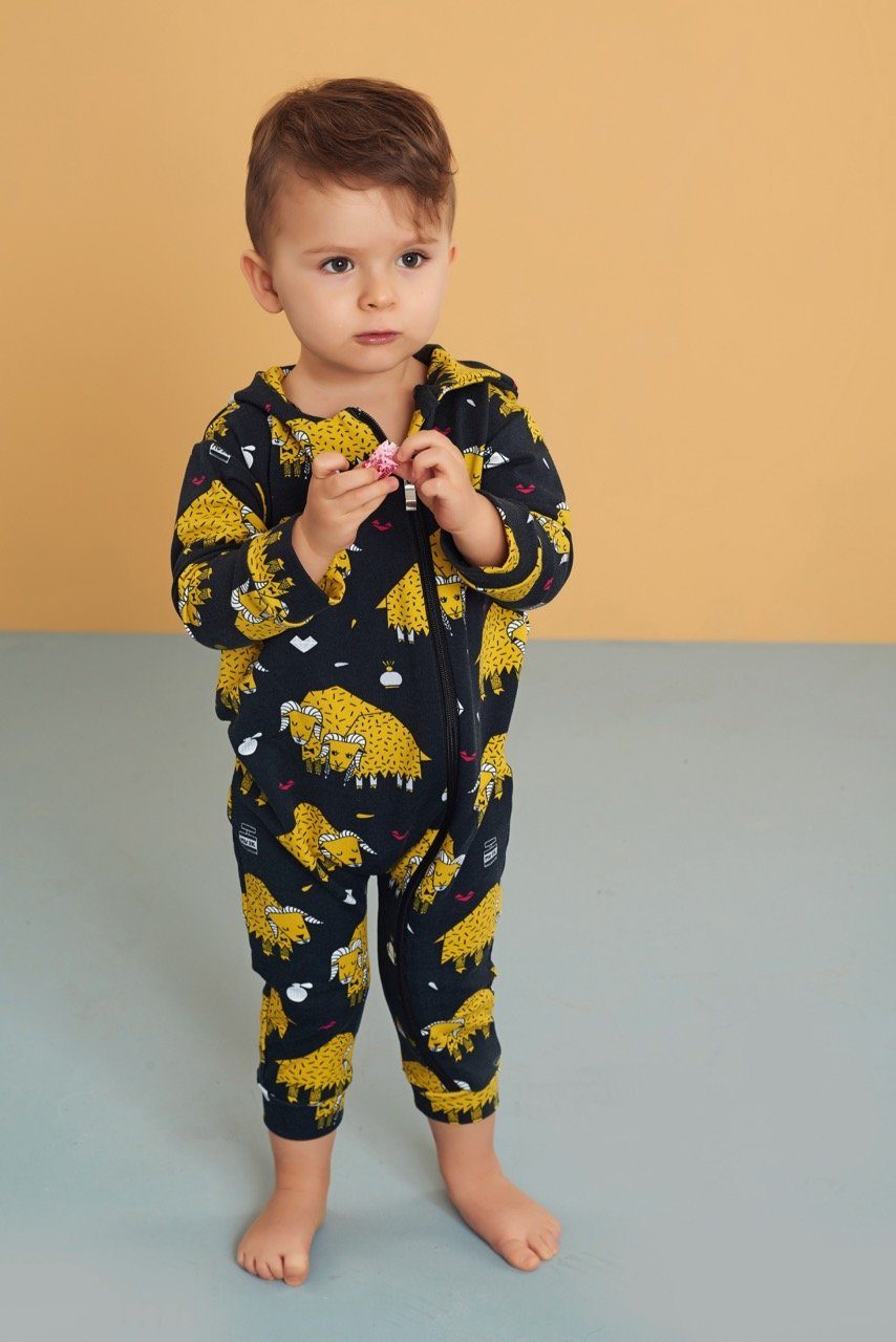 Onesie hoodie arctic love Raspberry Republic Playsuit Raspberry Republic