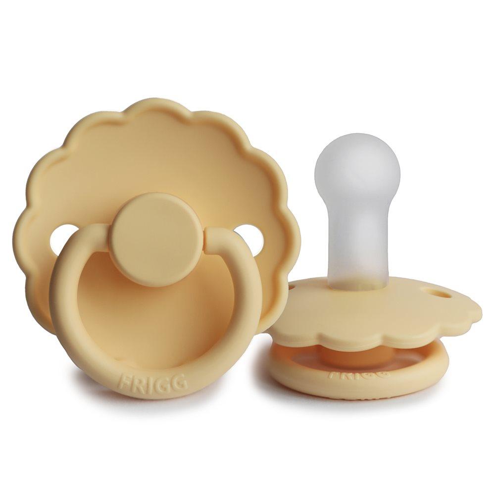 1 pacifier daisy pale daffodil FRIGG Pacifier FRIGG 6-18M