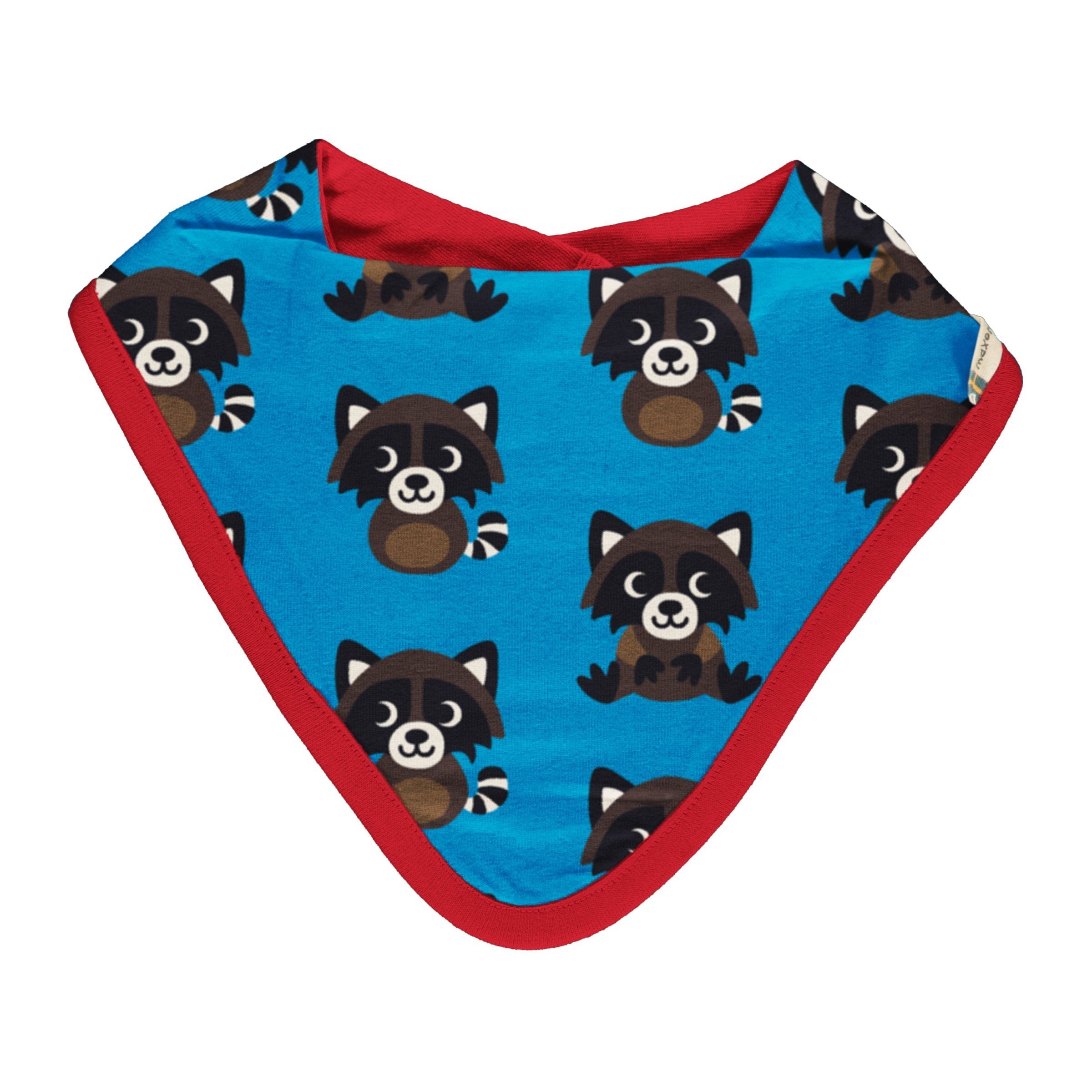 Babete veludo raccoon Babete Maxomorra
