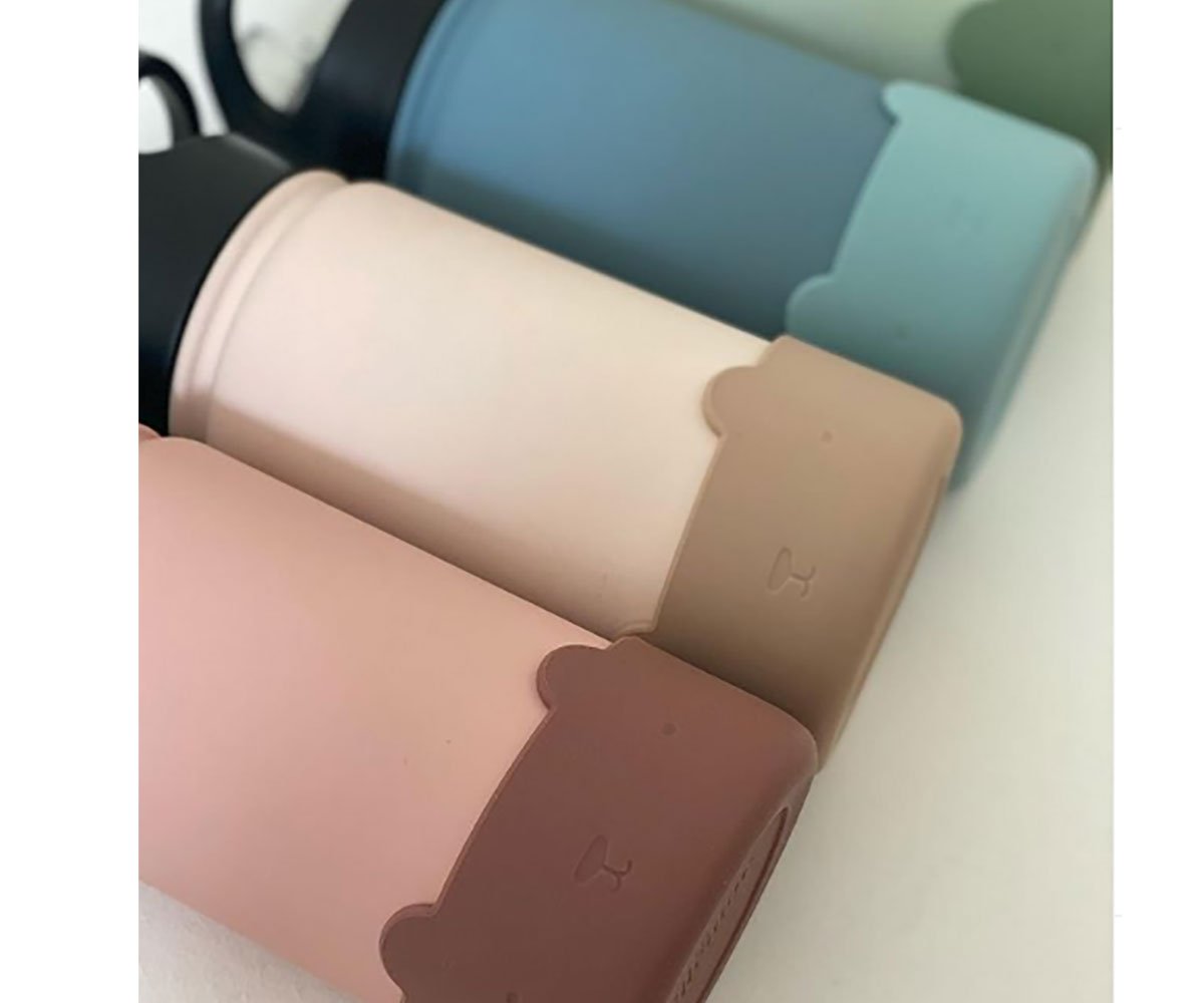 Garrafa térmica aço inoxidável bear blue 375 ml dinnerware Lillemor