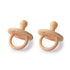 2 chupetas silicone peach Pacifiers & Teethers Filibabaa