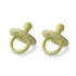 2 chupetas silicone pistachio Pacifiers & Teethers Filibabaa