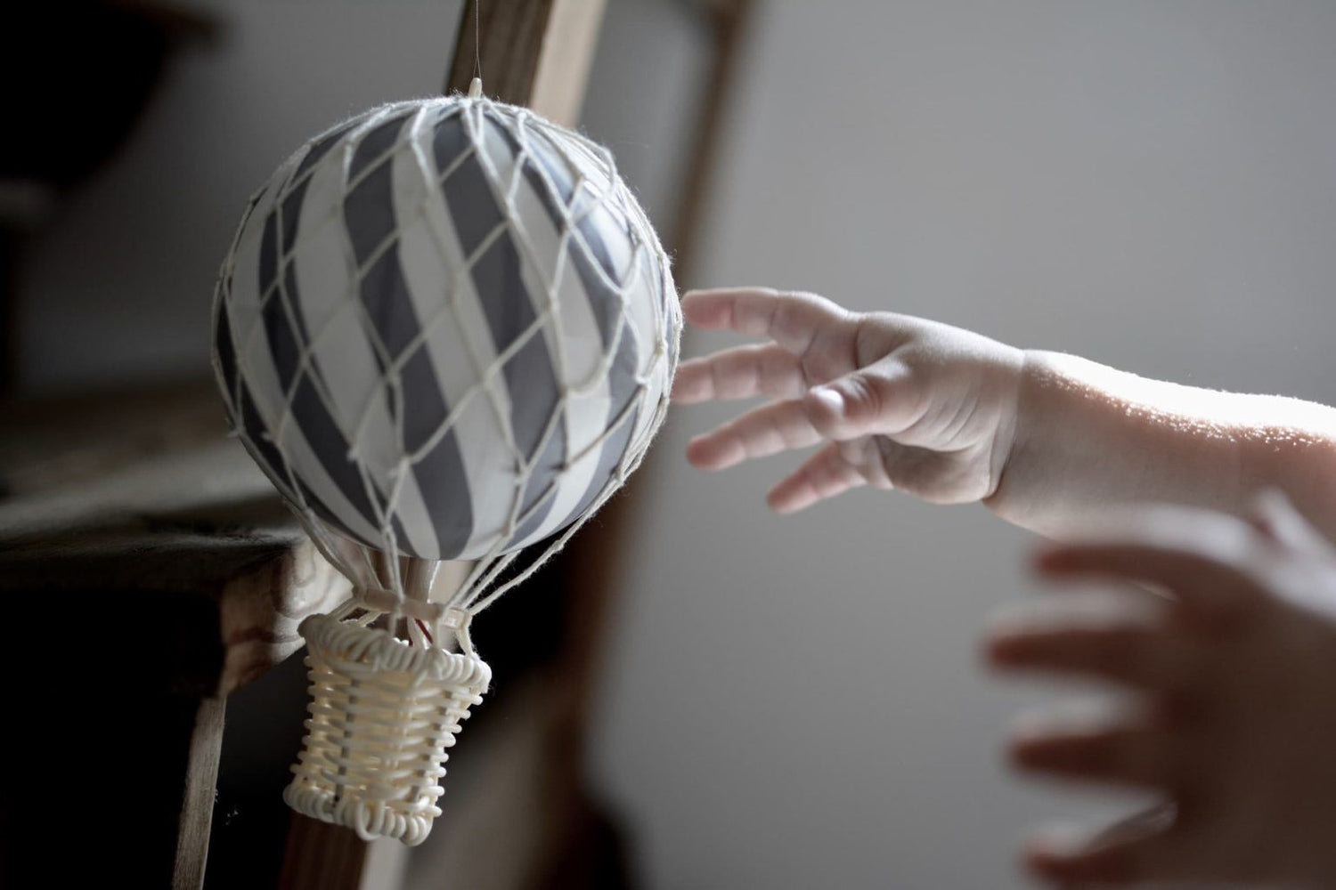 Air balloon grey 10 cm Filibabba Toys Filibabba