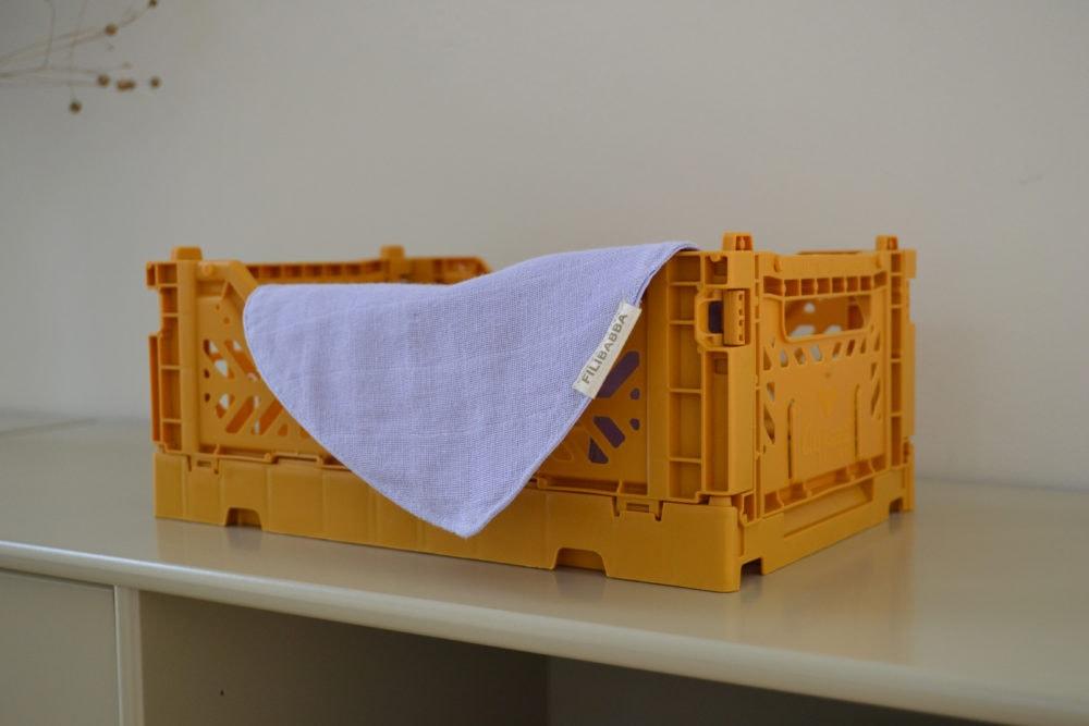 Muslin bib fresh violet Filibabba Bib Filibabba