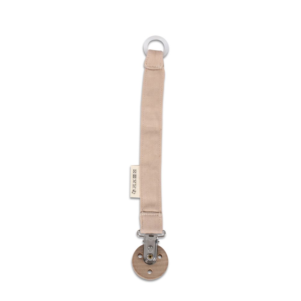 Pacifier holder doeskin Filibabba clip Filibabba