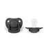 Pacifiers 2-pack stone grey 0-6M Filibabba accessories Filibabba