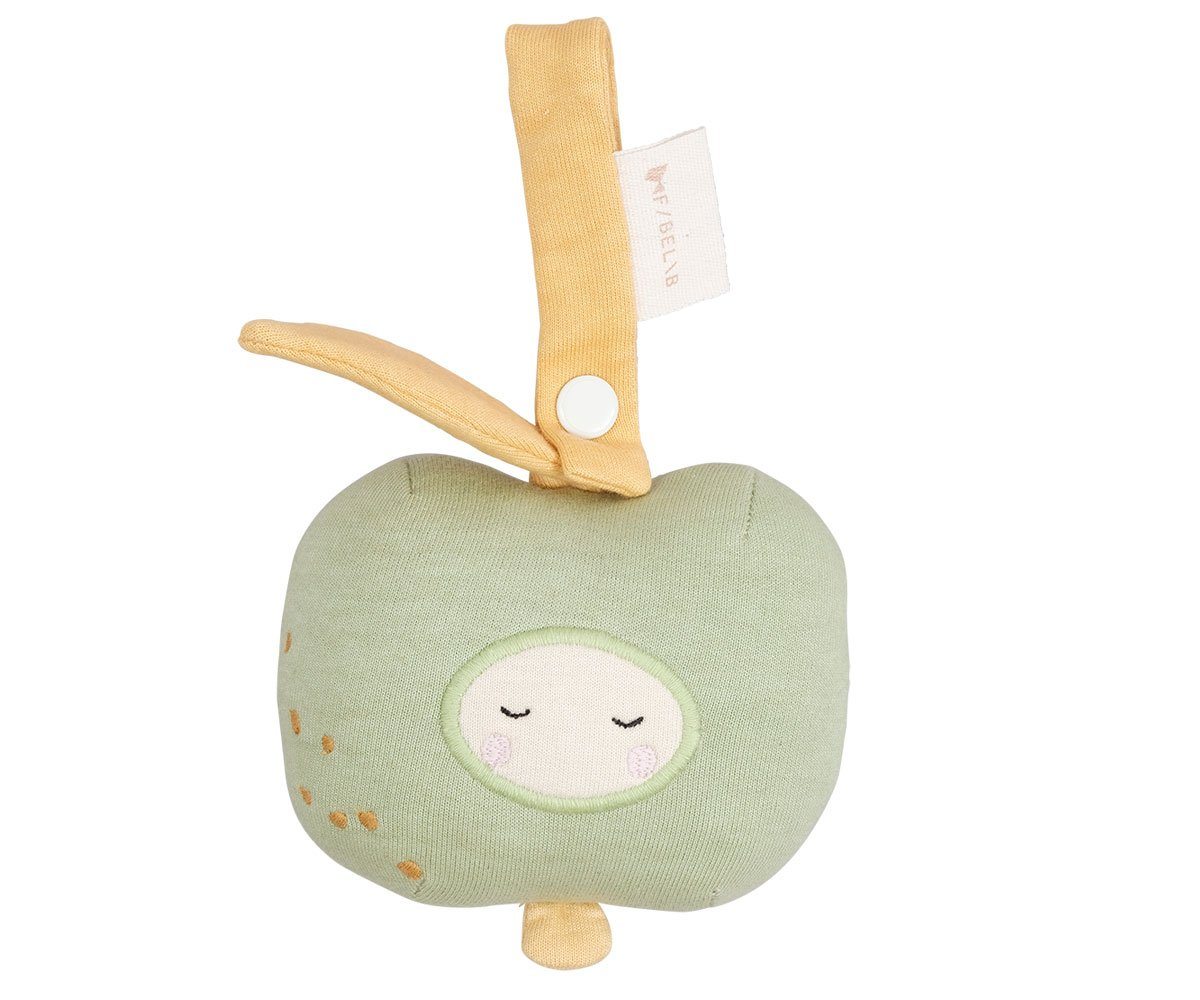 Activity toy rattle green apple Fabelab Toys Fabelab