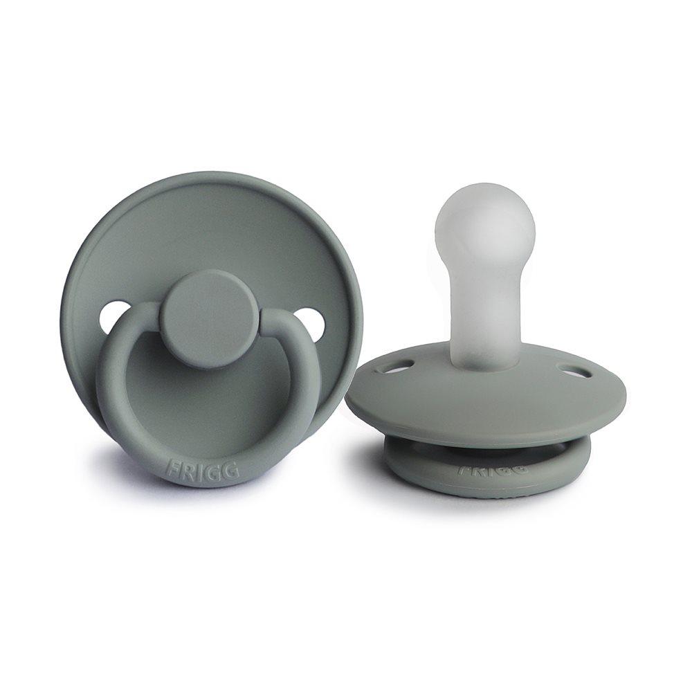 1 pacifier classic french grey FRIGG Pacifier FRIGG 6-18M