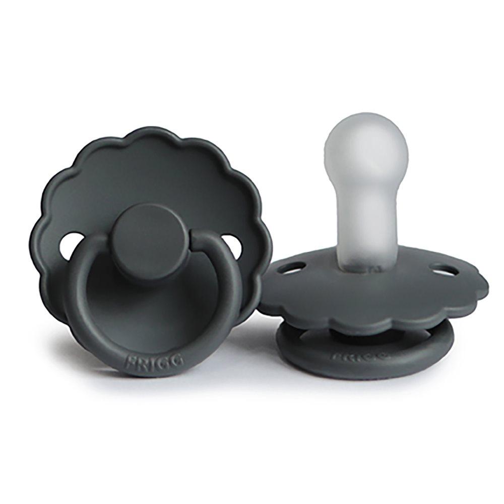 1 pacifier daisy graphite FRIGG Pacifier FRIGG 6-18M