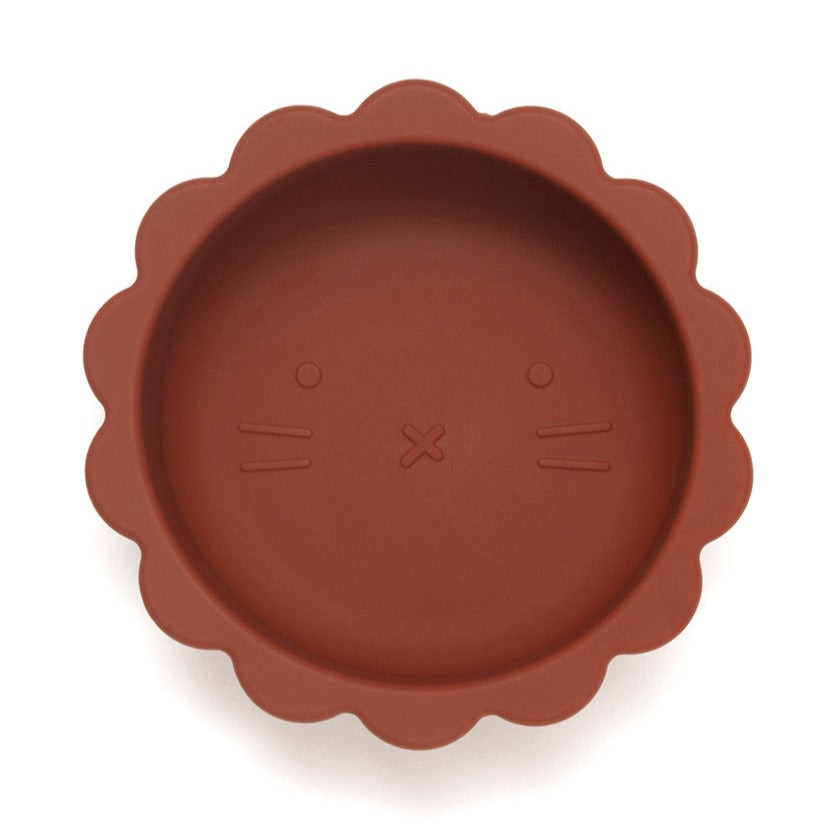 Taça com ventosa lion baked clay Dinnerware Petit Monkey