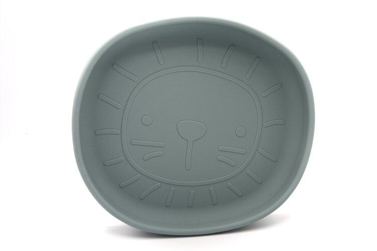 Silicone suction dish lion jade Dinnerware the cotton cloud