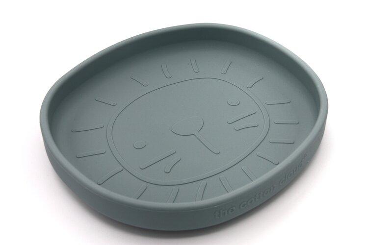 Silicone suction dish lion jade Dinnerware the cotton cloud