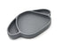 Silicone suction dish dog storm grey Dinnerware the cotton cloud