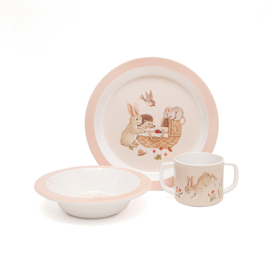 Copo com pegas rabbit clay Dinnerware Petit Monkey
