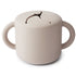 Snack cup ivory mushie meal mushie