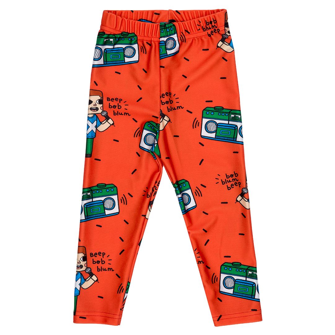 Leggings brick party Raspberry Republic Bottoms Raspberry Republic