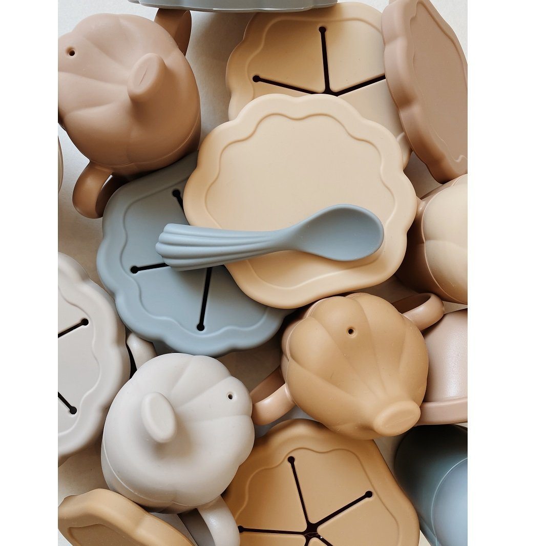 Silicone clam set shell Konges sløjd Meal Konges sløjd