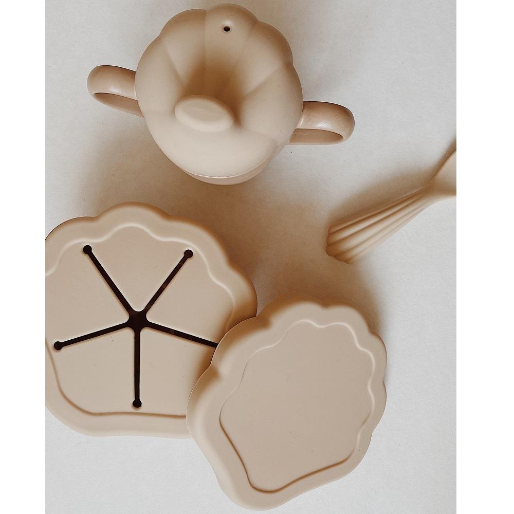 Silicone clam set shell Konges sløjd Meal Konges sløjd