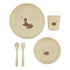 Conjunto de refeição foxie meal Konges sløjd