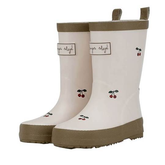 Valken rubber boots in cherry print Konges sløjd shoes Konges sløjd