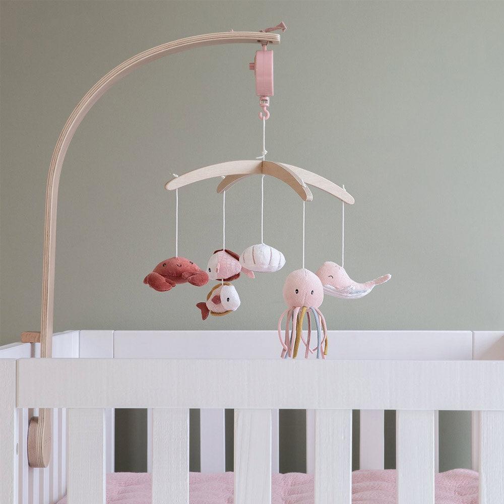 Mobile musical ocean pink Little Dutch