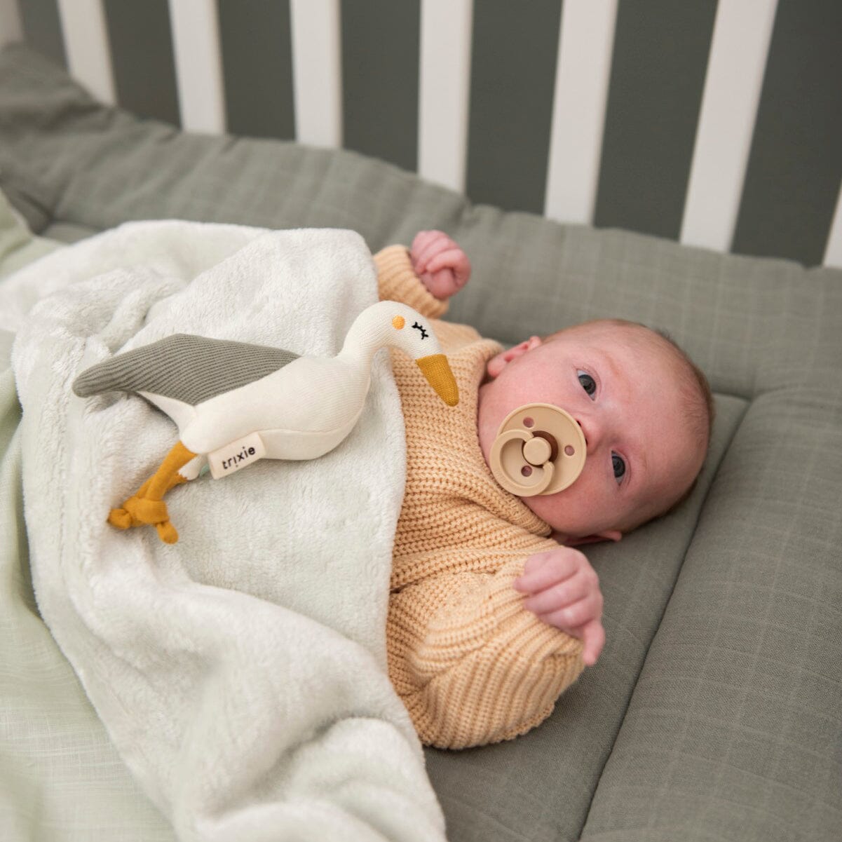 Roca fofinha Garça Trixie Toys Trixie