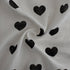 Musselina swaddle 120 cm bambu coração monocromático Muslin Love mom