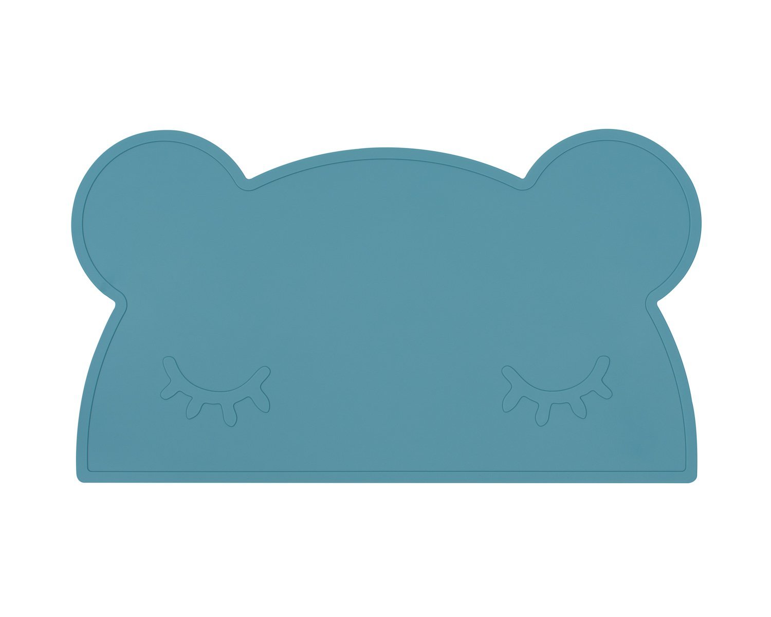 Individual de silicone bear blue dusk Dinnerware we might be tiny