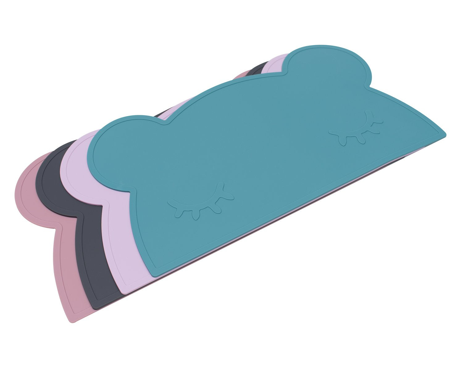 Individual de silicone bear blue dusk Dinnerware we might be tiny