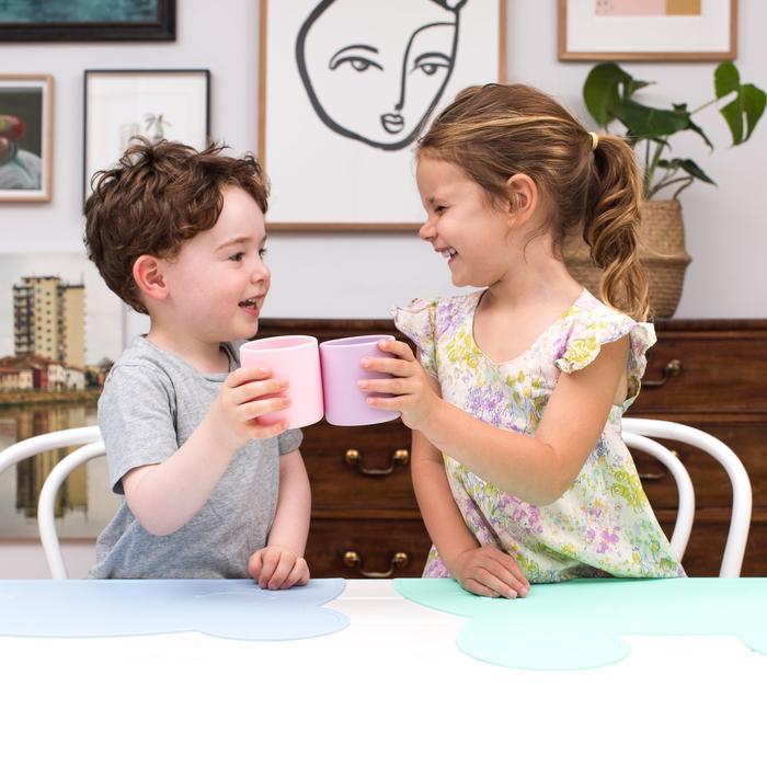 Grip cup powder pink Dinnerware we might be tiny