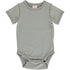 Body manga curta dusty grey Body Maxomorra