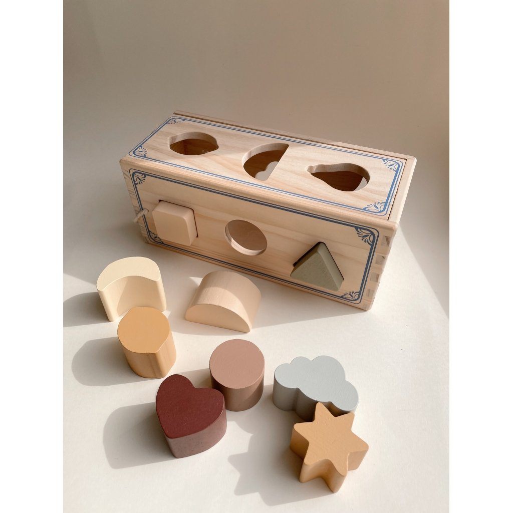 Moon cloud and star shape sorter Konges sløjd Toys Konges sløjd