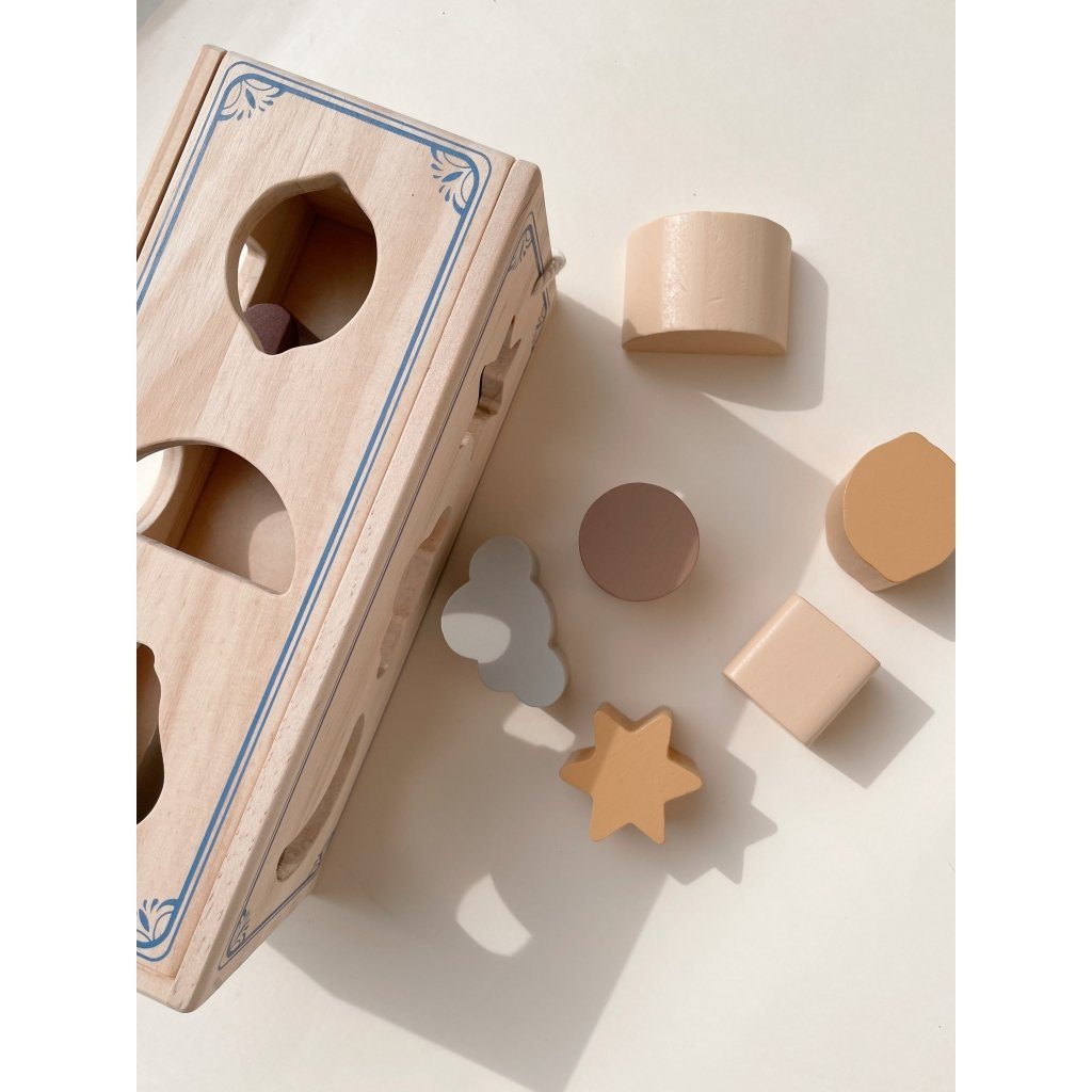 Moon cloud and star shape sorter Konges sløjd Toys Konges sløjd