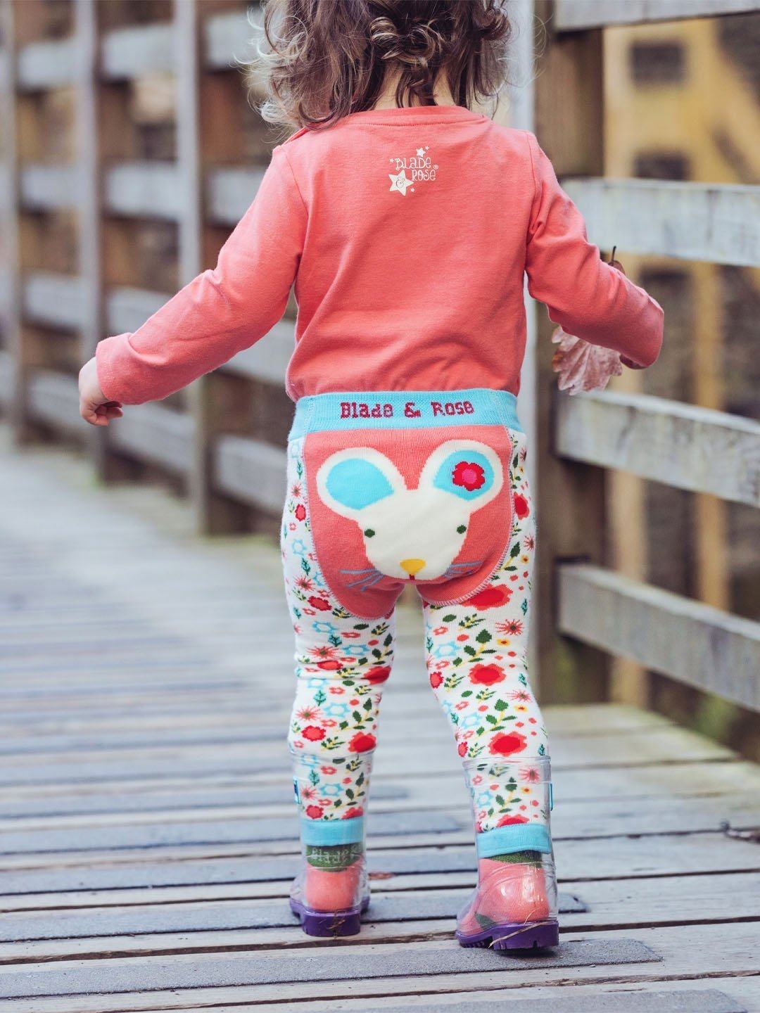 Maura the mouse leggings Bottoms Blade & Rose
