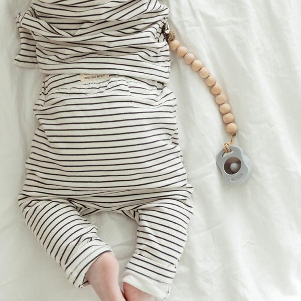 Pacifier pop & go grey Doodle & co. Pacifier Doodle & co.