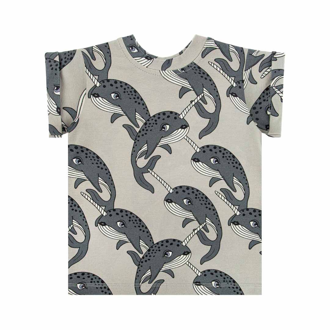 Narwhal t-shirt Dear Sophie Tops Dear Sophie
