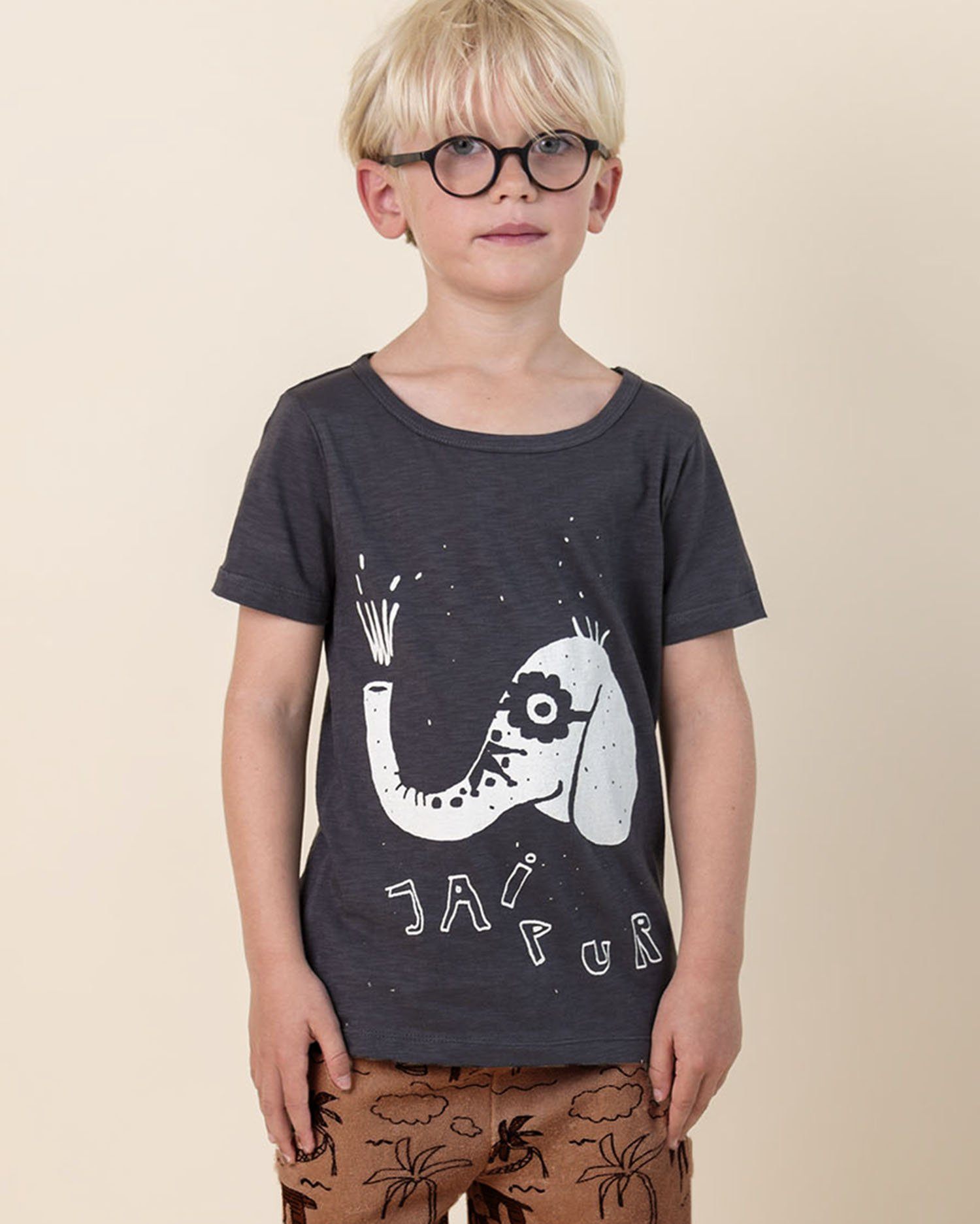 T-shirt Jaipur elephant Nadadelazos Tops Nadadelazos