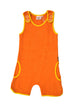 Terry short playsuit orange Moromini Dungarees Moromini