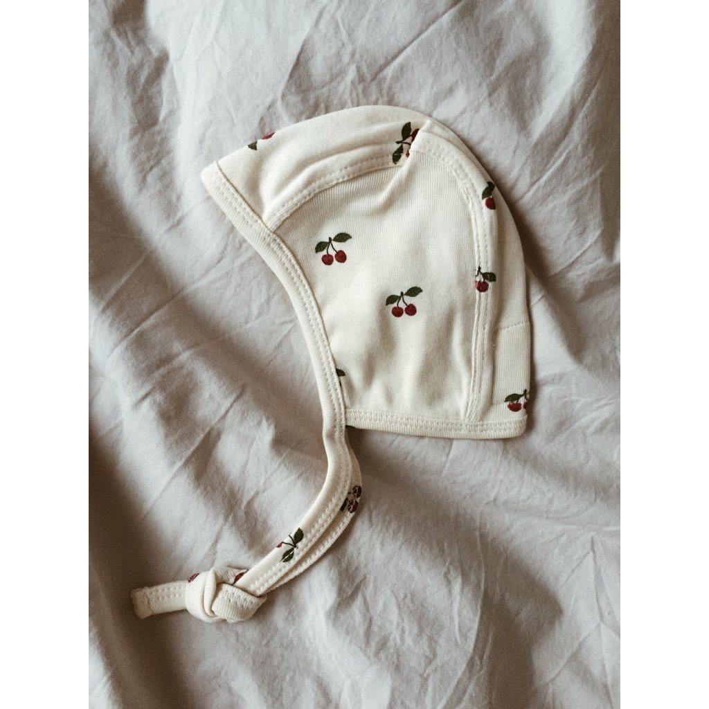 Baby helmet hat cherry Hat Konges sløjd